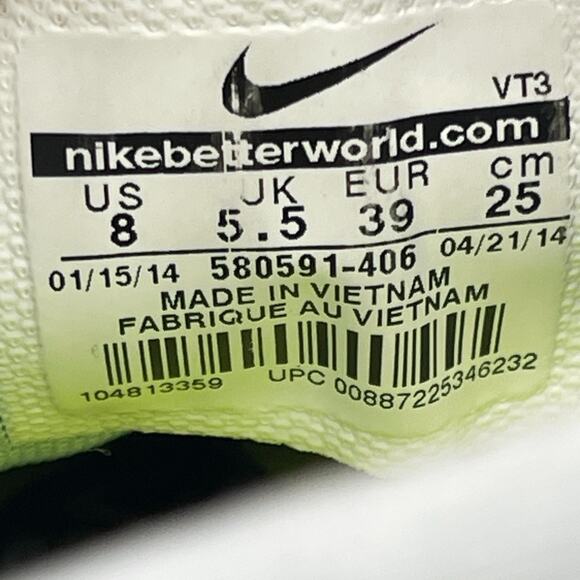 Nike Free 5.0 Shoes Mens Size 8 Gray Running Comfort Walking Gym Casual Sneakers - Picture 8 of 8